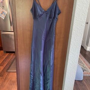 Wild Fable Satin Midi Dress